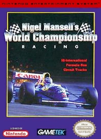 Nigel Mansell's World Championship Racing Box Art