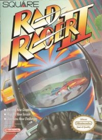 Rad Racer II Box Art