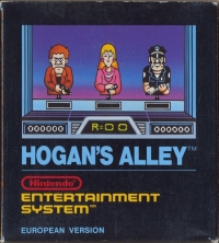 Hogan's Alley (European Version) Box Art