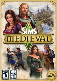 Sims, The: Medieval Box Art