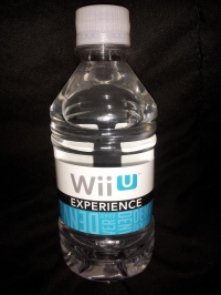 Wii U Experience Bottled Water Box Art