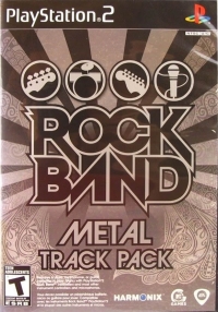 Rock Band Metal Track Pack [CA] Box Art