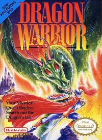 Dragon Warrior (yellow label) Box Art