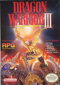 Dragon Warrior III Box Art