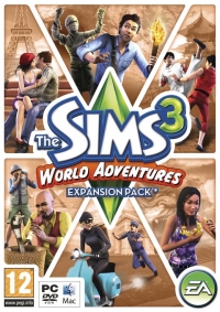Sims 3, The: World Adventures Box Art