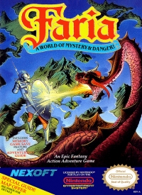 Faria: A World of Mystery and Danger Box Art