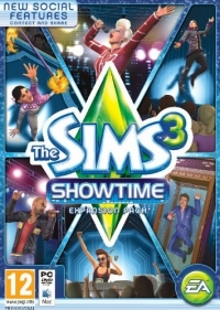 Sims 3, The: Showtime Box Art