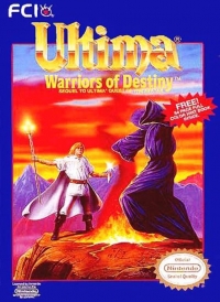 Ultima: Warriors of Destiny Box Art