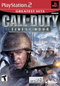Call of Duty: Finest Hour - Greatest Hits Box Art