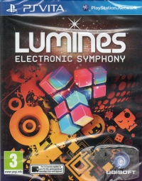 Lumines: Electronic Symphony [NL] Box Art
