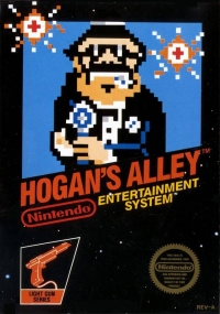 Hogan's Alley (3 screw cartridge) Box Art