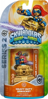 Skylanders Swap Force - Heavy Duty Sprocket Box Art
