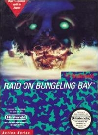 Raid on Bungeling Bay (3 screw cartridge) Box Art