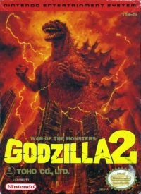 Godzilla 2: War of The Monsters Box Art