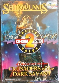 Shadowlands / Wizardry VII: Crusaders of the Dark Savant - CD-ROM 2 Pak Box Art
