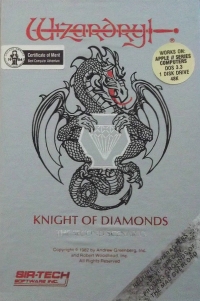 Wizardry: Knight of Diamonds (box) Box Art