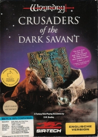 Wizardry: Crusaders of the Dark Savant (Englische Version) Box Art