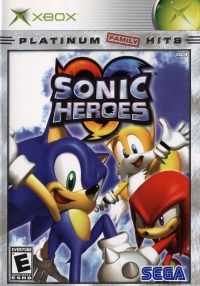 Sonic Heroes - Platinum Family Hits Box Art