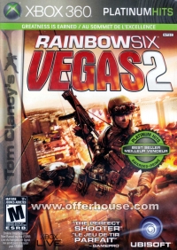 Tom Clancy's Rainbow Six: Vegas 2 - Platinum Hits Box Art
