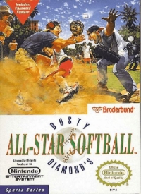 Dusty Diamond's All-Star Softball Box Art