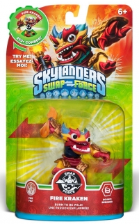Skylanders Swap Force - Fire Kraken Box Art