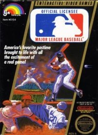 Major League Baseball (round seal) Box Art