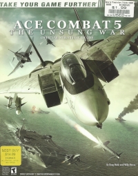 Ace Combat 5: The Unsung War - Official Strategy Guide Box Art