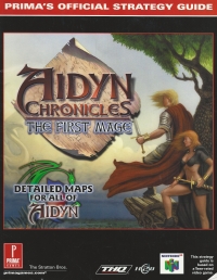 Aidyn Chronicles: The First Mage - Prima's Official Strategy Guide Box Art