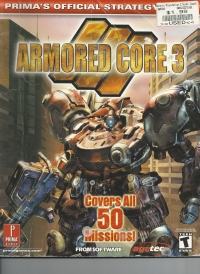 Armored Core 3 - Prima's Official Strategy Guide Box Art