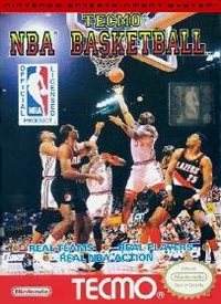 Tecmo NBA Basketball Box Art