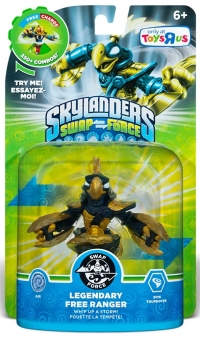 Skylanders Swap Force - Legendary Free Ranger Box Art