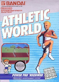 Athletic World (5 screw cartridge) Box Art