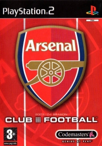 Club Football: Arsenal Box Art