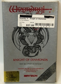 Wizardry: Knight of Diamonds Box Art