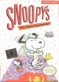 Snoopy's Silly Sports Spectacular Box Art