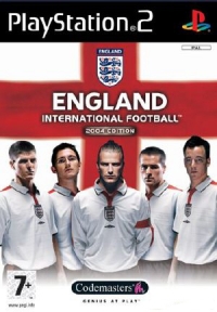 England International Football: 2004 Edition Box Art