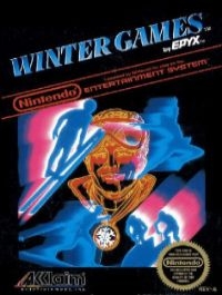 Winter Games (3 screw cartridge) Box Art