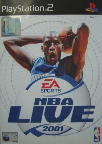 NBA Live 2001 Box Art