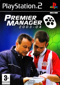 Premier Manager 2003-04 Box Art