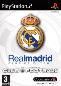 Club Football: Real Madrid Box Art