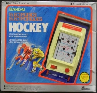Bandai Electronics Hockey Box Art