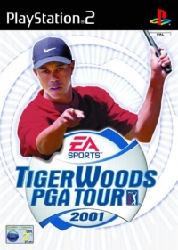 Tiger Woods PGA Tour 2001 Box Art