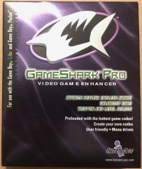 InterAct GameShark Pro Video Game Enhancer Box Art