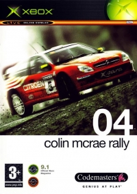 Colin Mcrae Rally 04 Box Art