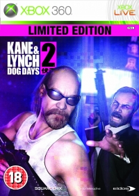 Kane & Lynch 2: Dog Days - Limited Edition [UK] Box Art