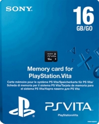 Sony Memory Card 16GB [EU] Box Art