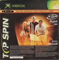 Top Spin / Amped 2 Box Art