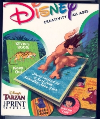 Tarzan Print Studio Box Art