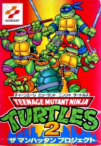 Teenage Mutant Ninja Turtles 2: The Manhattan Project Box Art