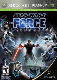 Star Wars: The Force Unleashed - Platinum Hits Box Art